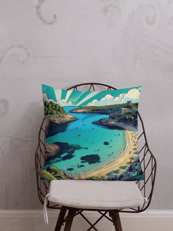 Coastal Paradise Premium Pillow | Seek truth, find wisdom. product image (2)