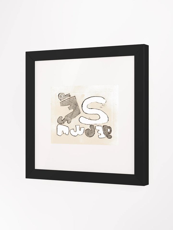 depressed/w depressed envelope Panel Card Print Framed product image (2)