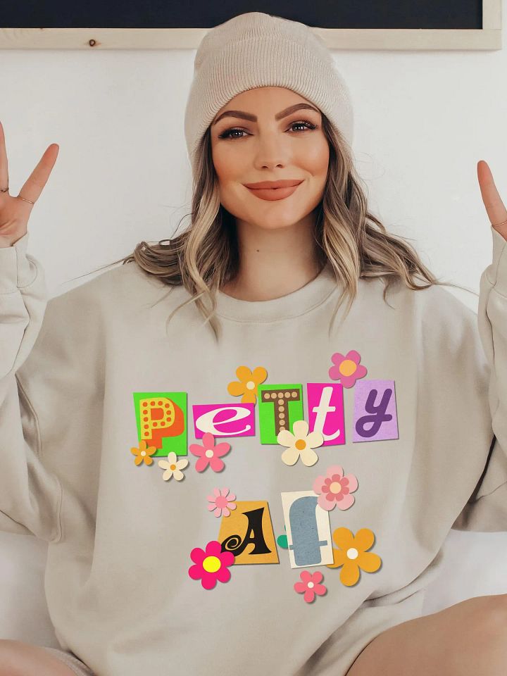 Petty AF Liberal Anti MAGA Sweatshirt product image (1)