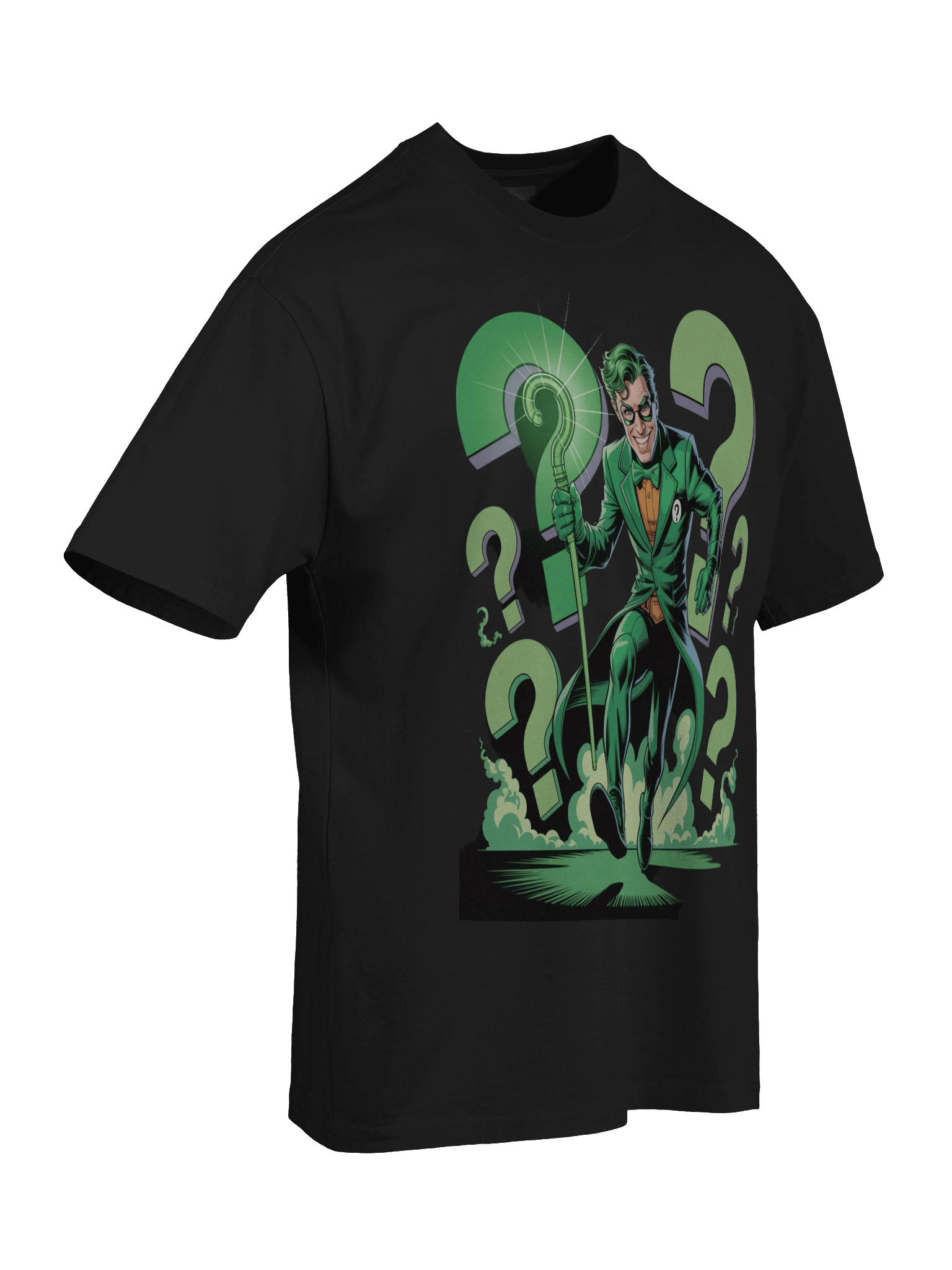 Riddler Query Vortex Oversized Faded T-Shirt product image (8)