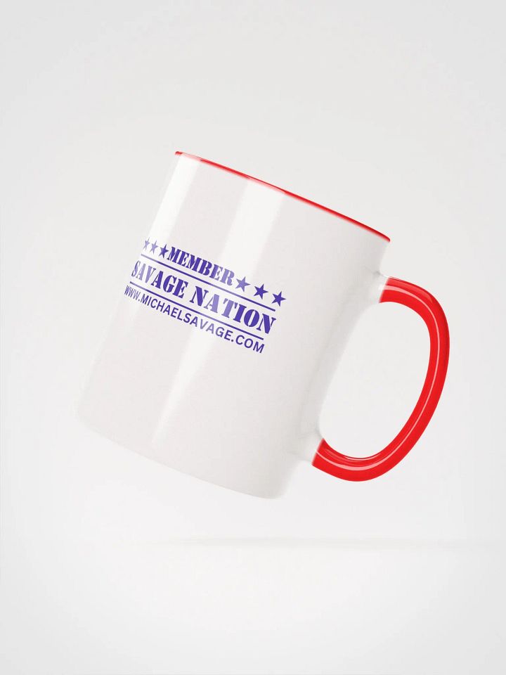 Liberalism Is A Mental Disorder Mug (Red, White, & Blue) product image (2)
