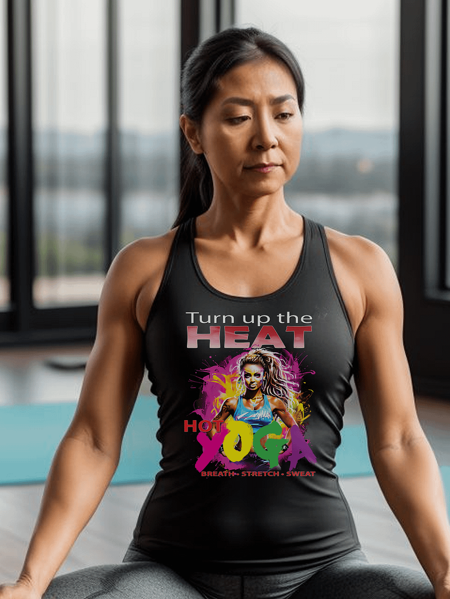 Turn Up The Heat Hot Yoga Fitness Dance Class Instructor Tank Top product image (1)