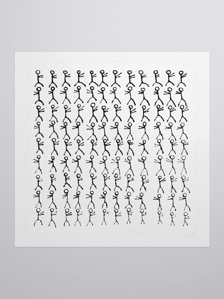 Men Sleep Walking Stickers product image (3)