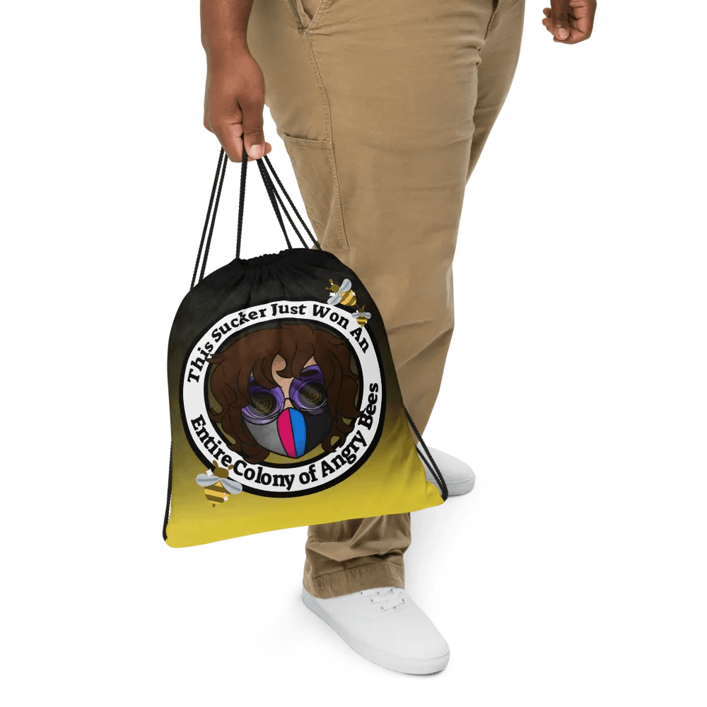 Angry Bees - Drawstring Bag product image (5)