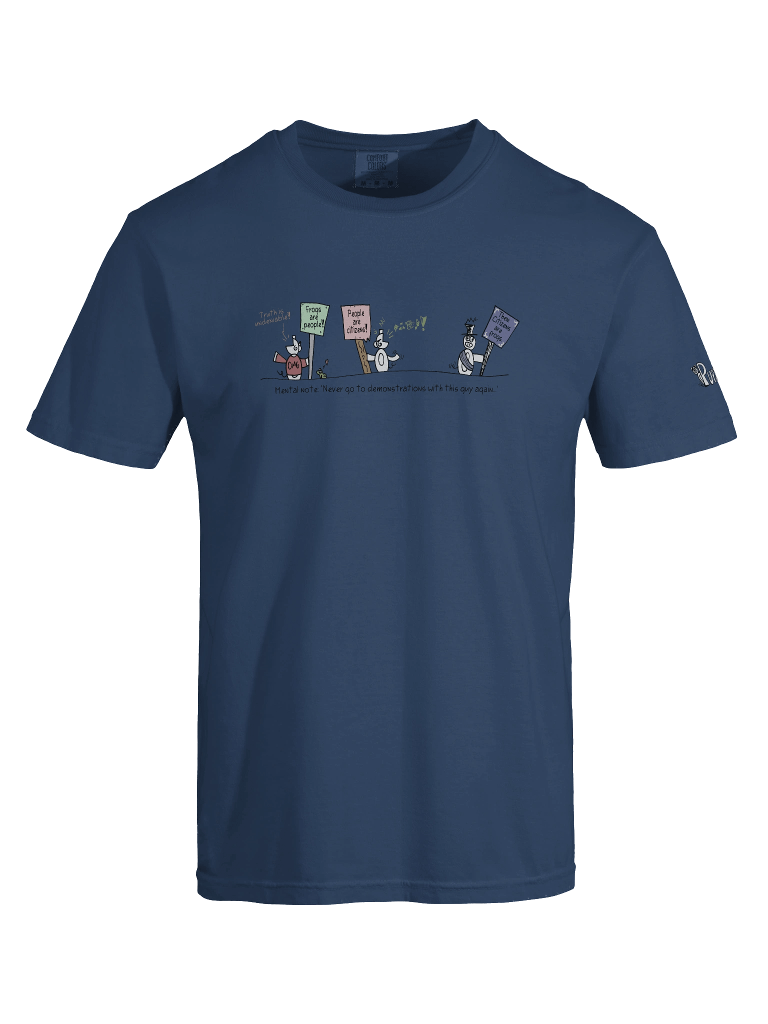 'Citizens are frogs' Pupsies! Heavyweight T-Shirt product image (49)