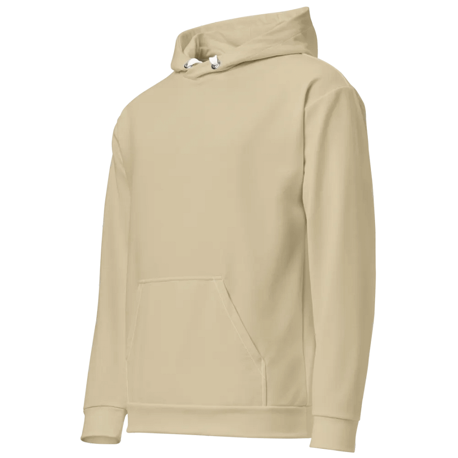 Plain Light Yellow Light Summer Unisex Recycled Polyester Heavyweight Premium Hoodie by Treasure Pie product image (3)