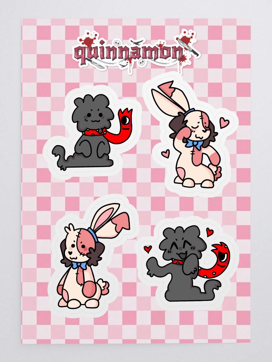 Scarfy Warfy and Mr. Stitches Sticker Sheet product image (3)