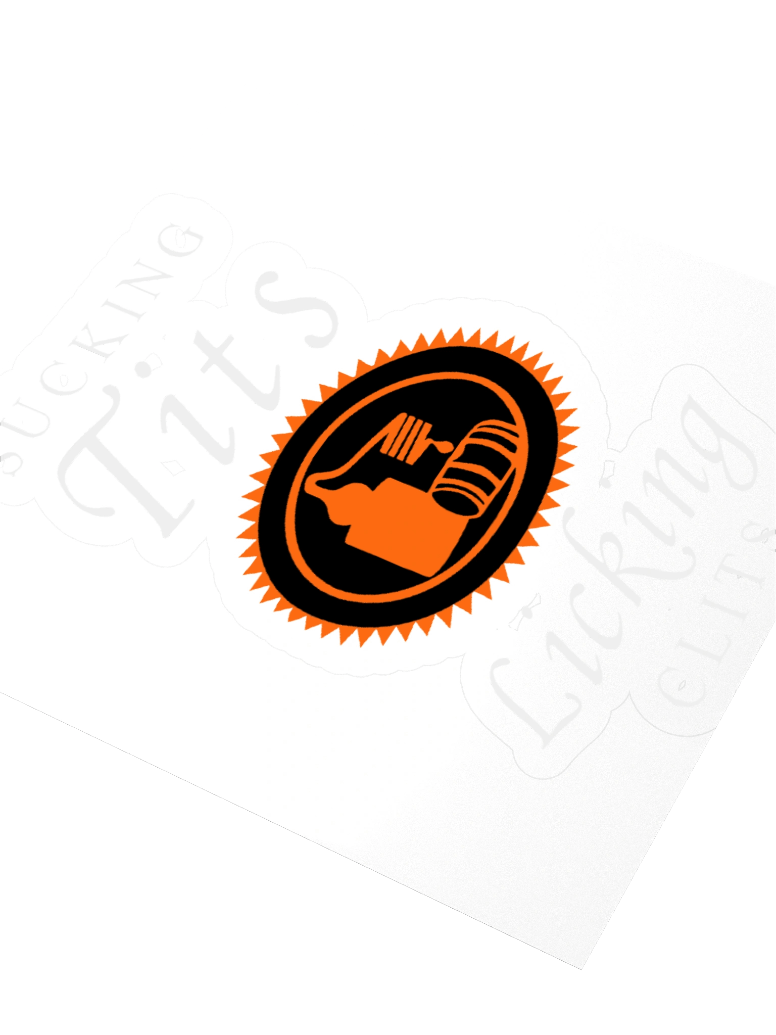 Sucking Tits & Licking Clits Sticker product image (3)