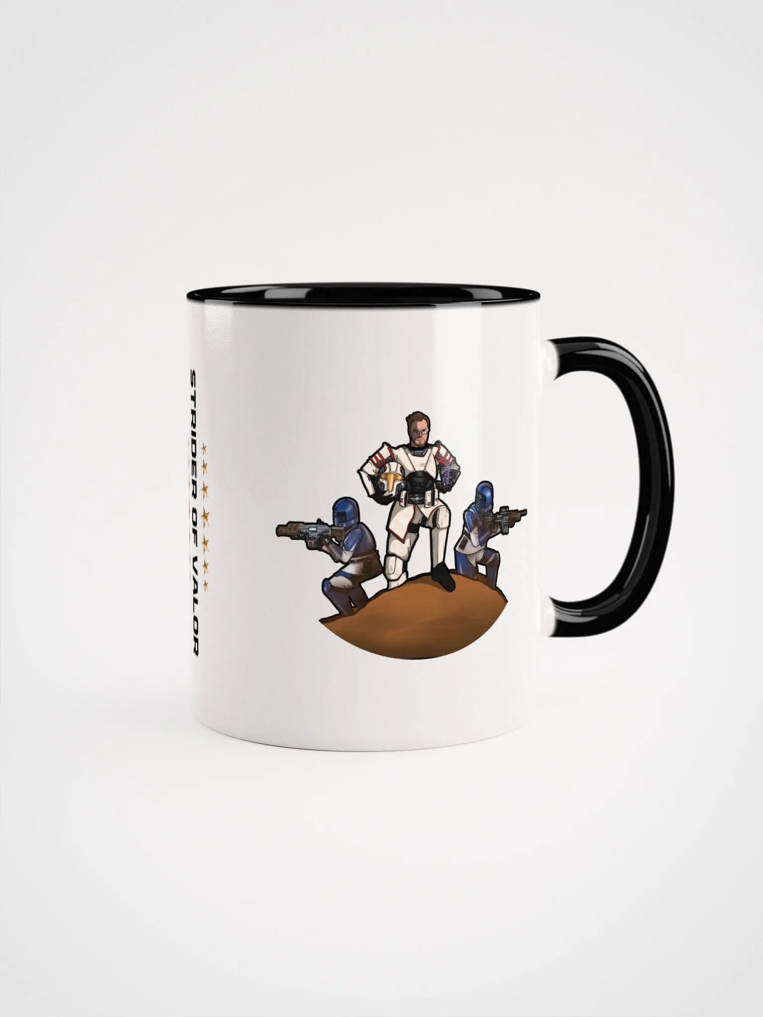 Strider Of Valor Newscaster Mug product image (1)