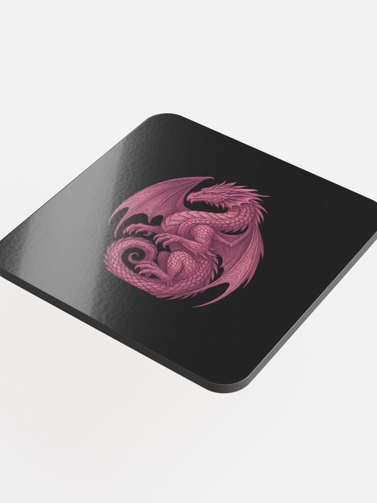 🐉 Pink Dragon Coaster – For the Sacred Flame Within 🐉 product image (4)