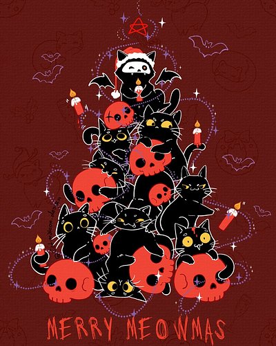 Not everyone celebrates Christmas with twinkly lights and sugar-cookie vibes…
Some of us? We prefer a little mischief, a litt...