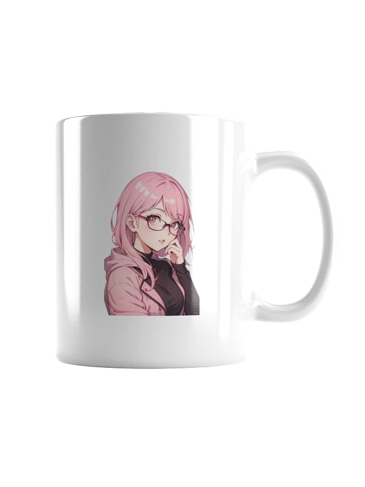 (PINK WAIFU) K White Mug product image (1)