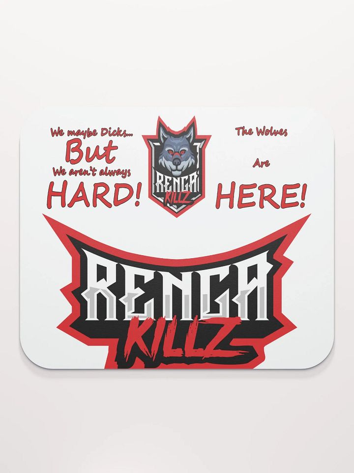 Wolves are hard mouse pad product image (2)