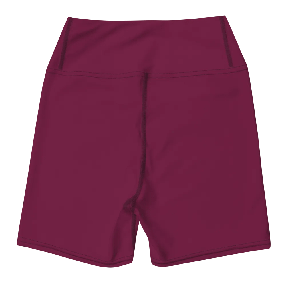 Magenta Yoga Shorts product image (6)