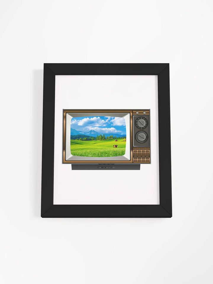 Technicolor TV Field Wall Print product image (1)