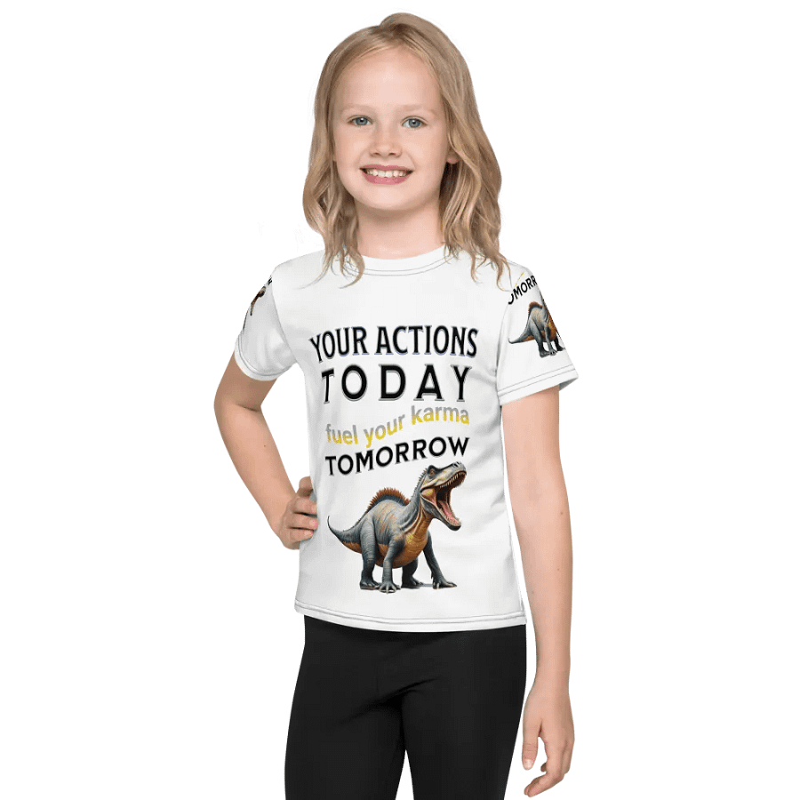 Future Determination Dino Kid's T-Shirt product image (1)