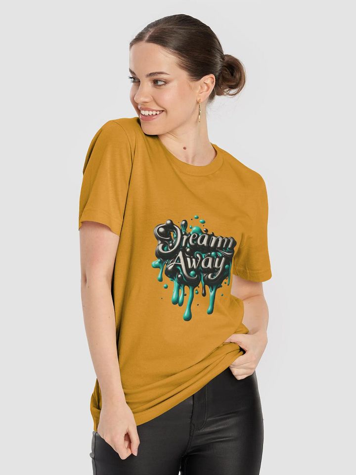 Women's Yellow T-Shirt with 'Dream Away' Design – Stylish, Comfortable, and Perfect for Everyday Wear! product image (1)
