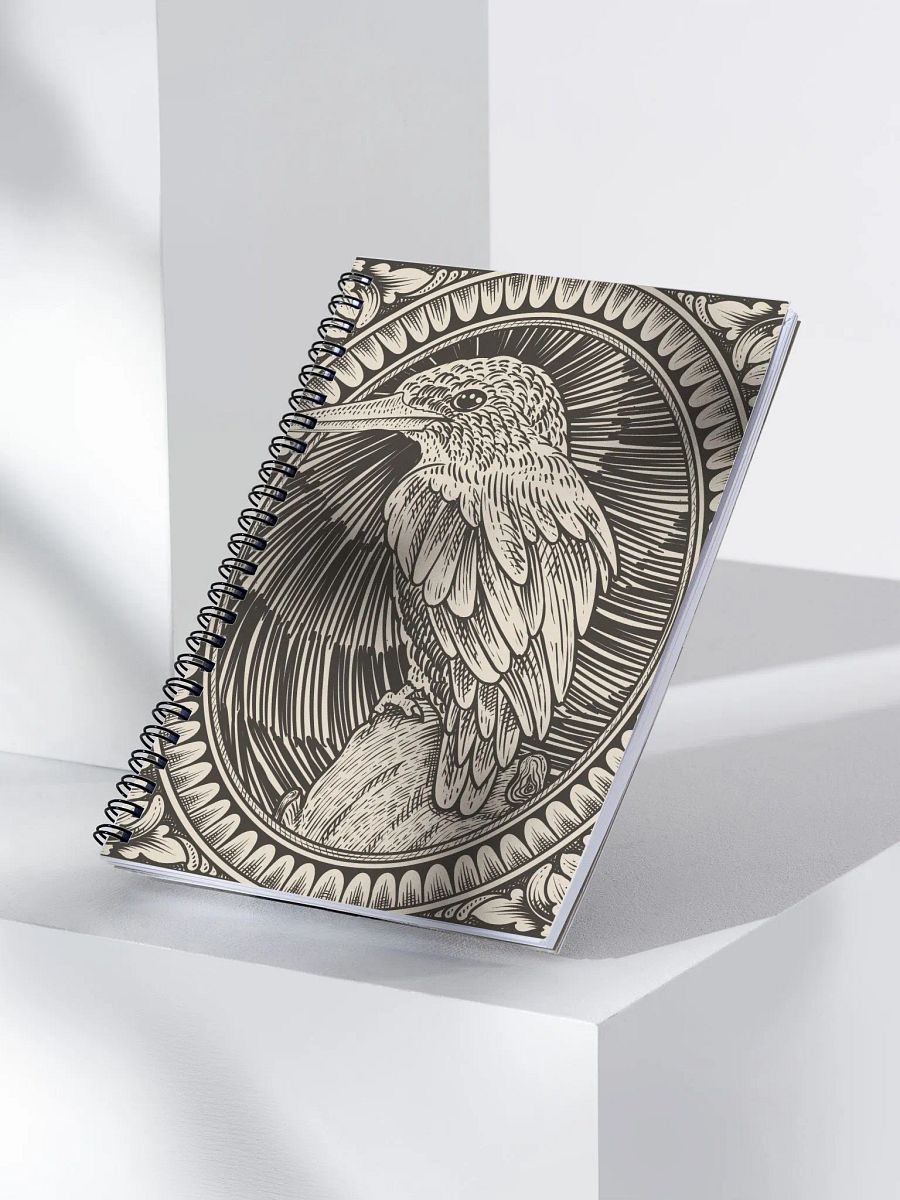 Avian Elegance Spiral Notebook product image (3)