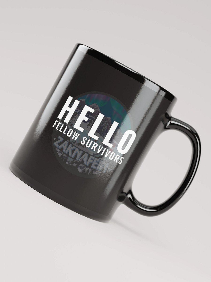 Hello Fellow Survivors - Zaknafein Black Mug product image (8)