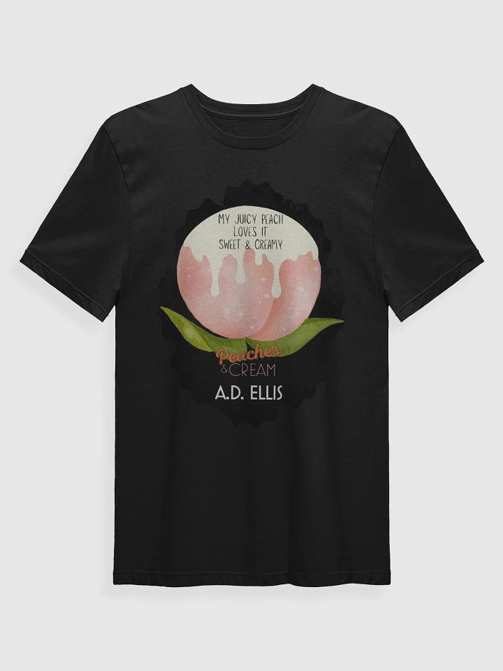Sweet & Creamy Peach Slim-Cut Graphic Tee product image (2)