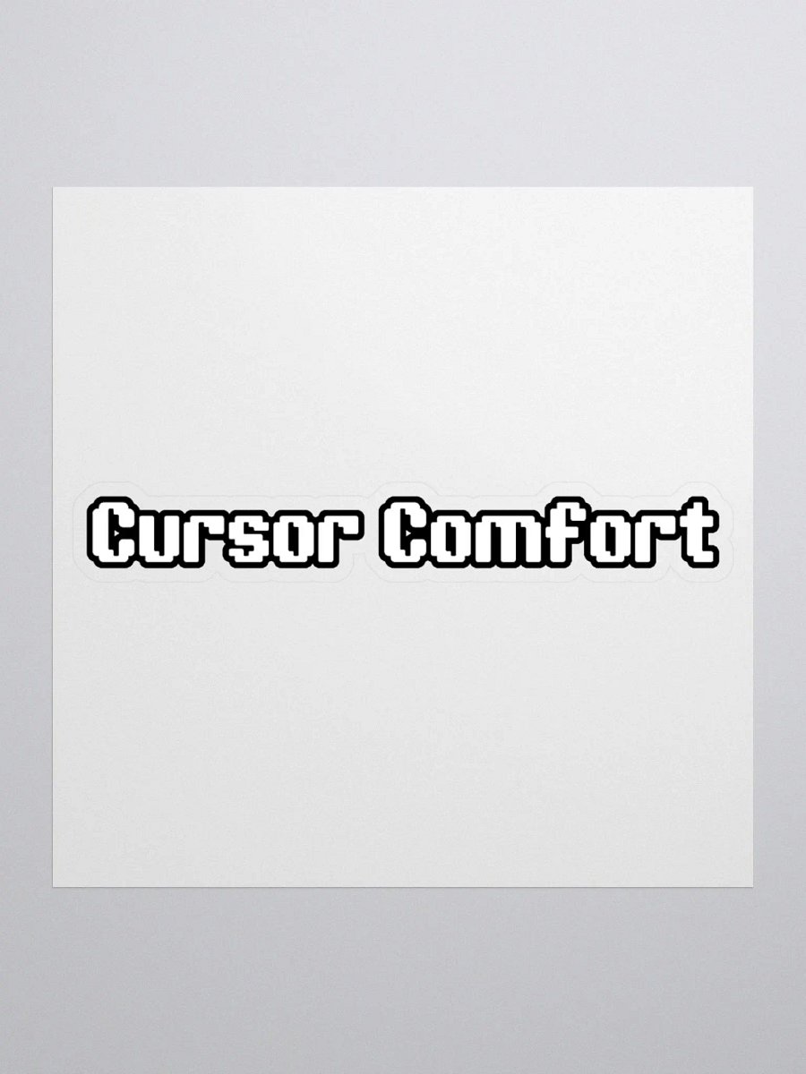 Cursor Comforts Sticker product image (1)