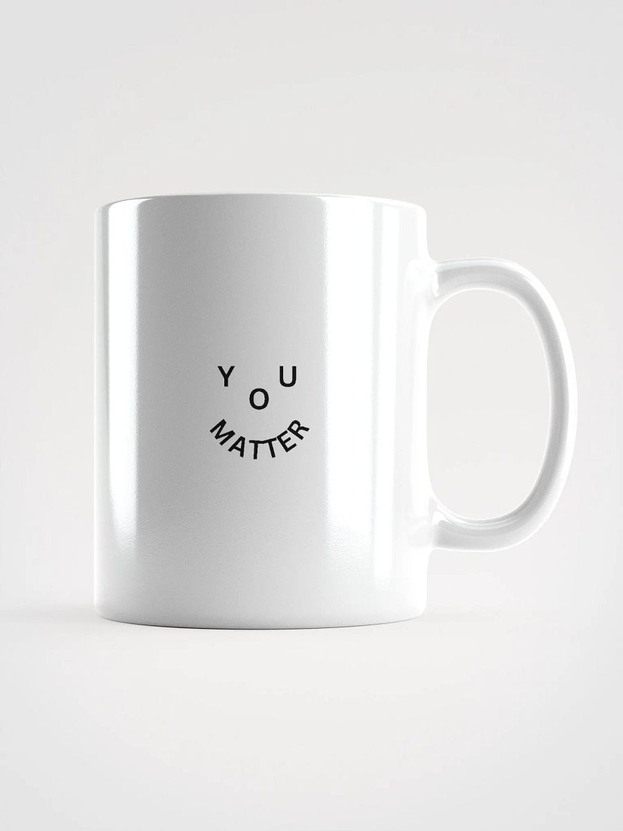 You Matter : - ) White Mug - Mini Design product image (1)