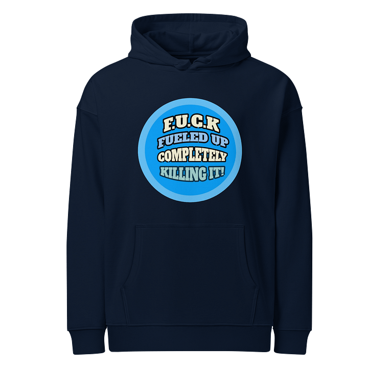 F.U.C.K. Unisex Organic Relaxed Hoodie product image (1)