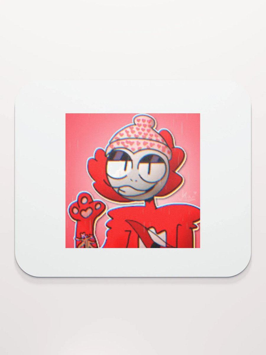 Red Wave 2 Mousepad product image (2)