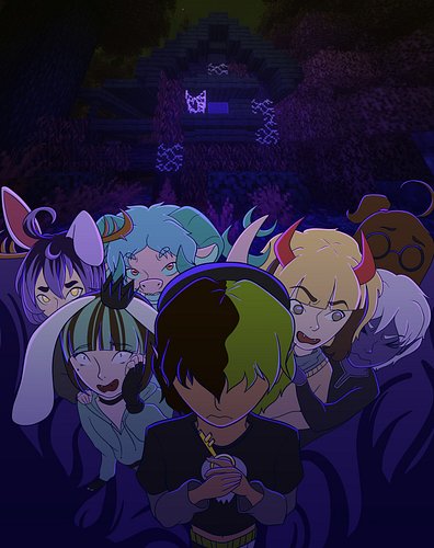 New art? Not likely. But enjoy this promo for the FNAF SMP's summer camp arc conclusion! check it out on Cai and friends' str...