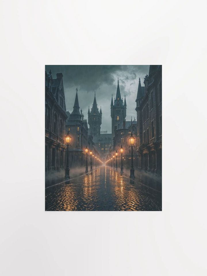 Gothic Rainlit Reverie Matte Poster product image (5)