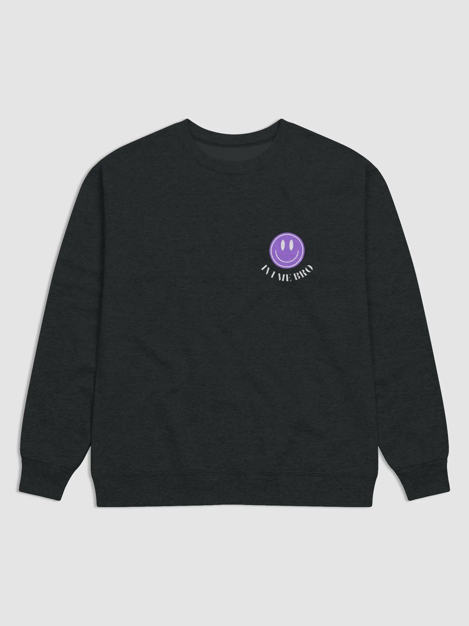 1v1 Me Bro Smiley Crew product image (1)
