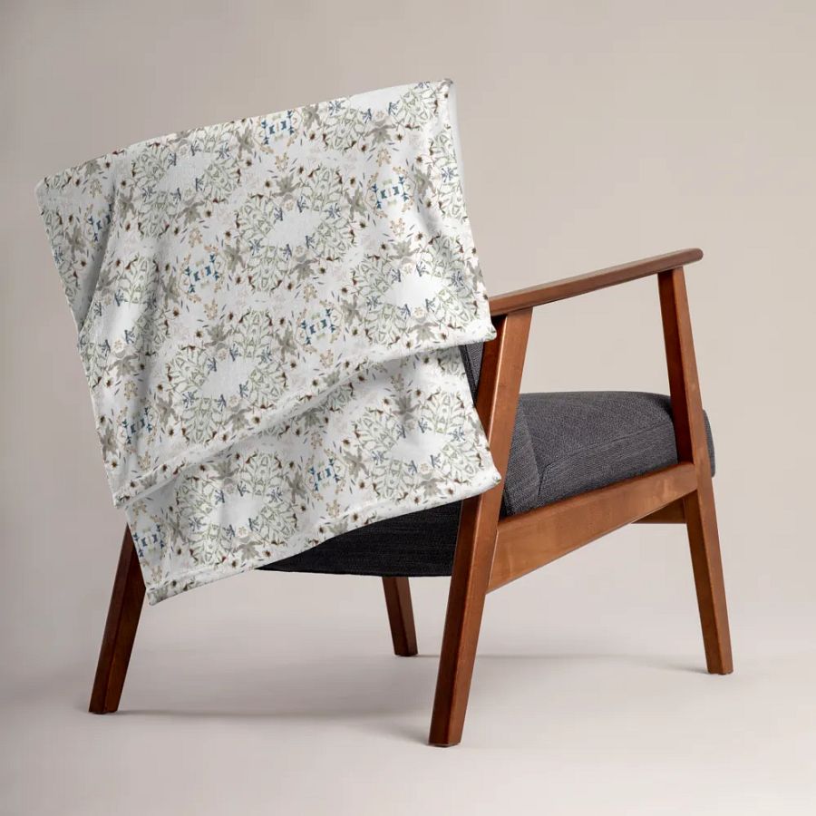 Tranquil Diamond Throw Blanket product image (6)
