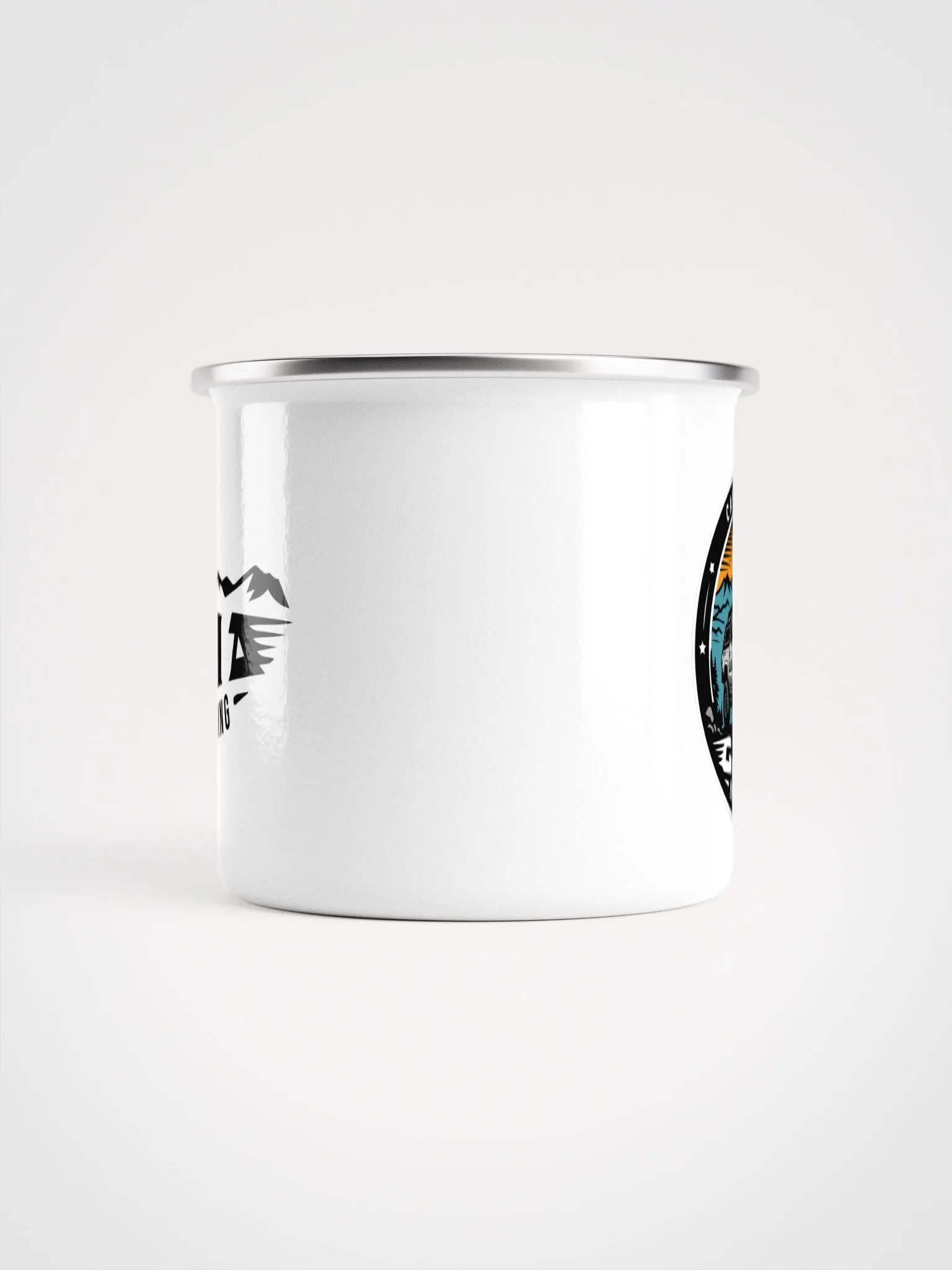 Gaia Off-Road Adventure Enamel Mug 12oz product image (2)