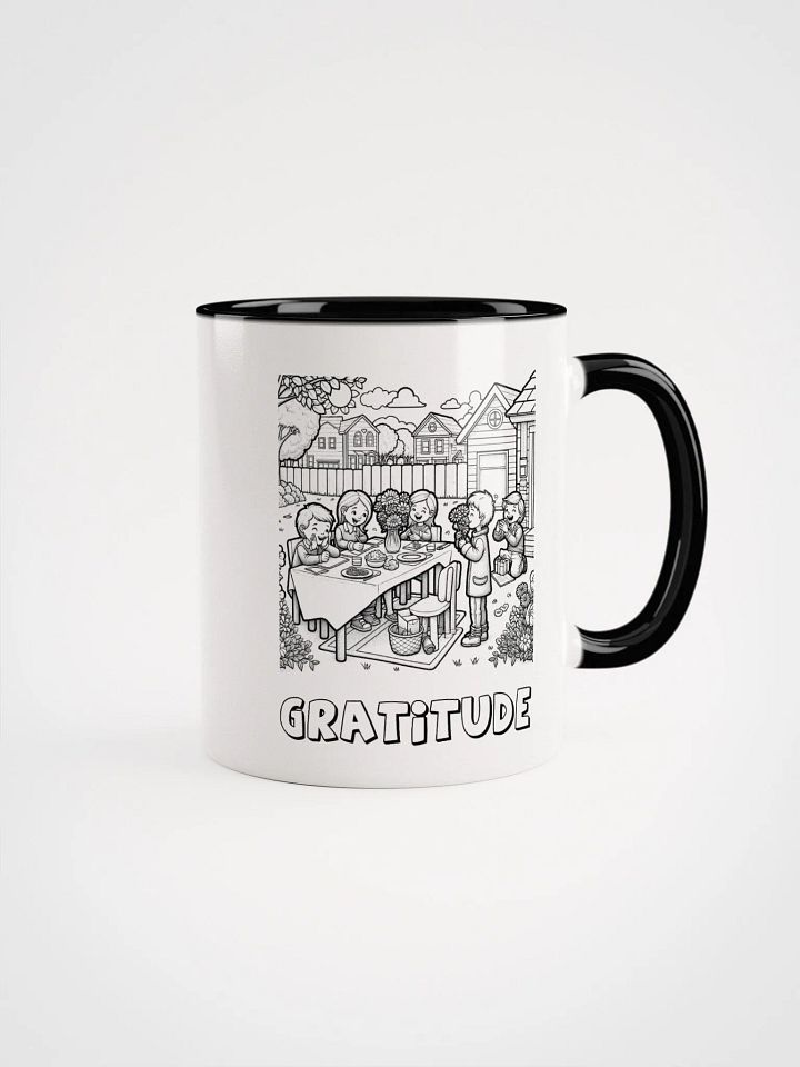 Gratitude’s Gentle Glow Coloring Book Mug product image (1)