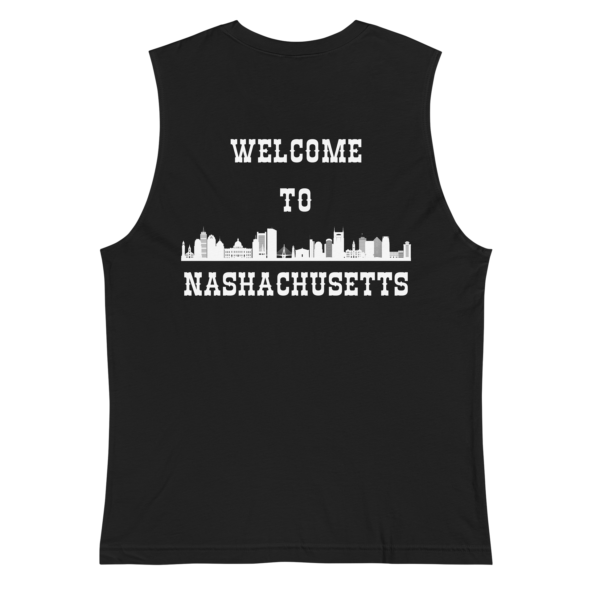 BnB Nash Men's Muscle - White product image (4)