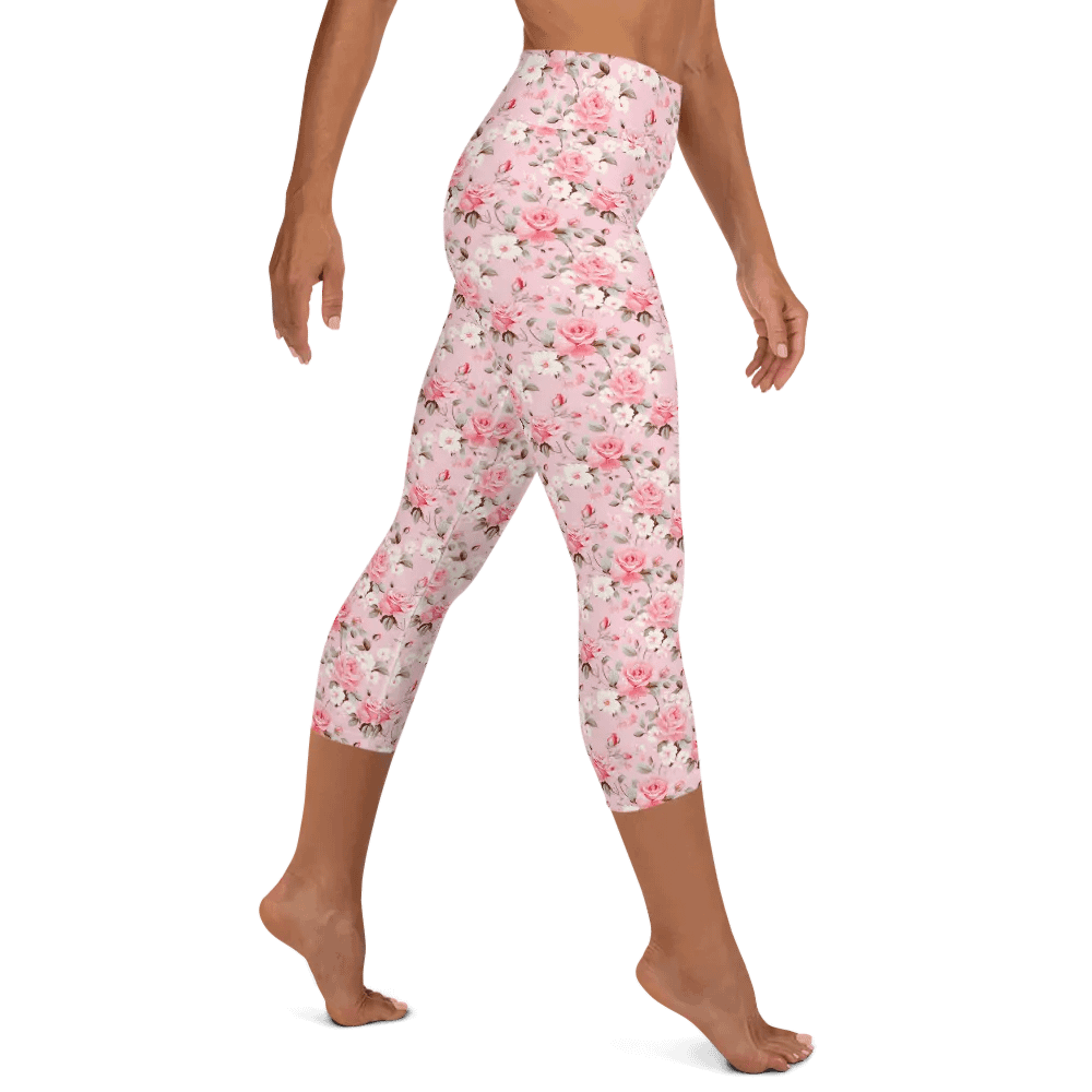 Cherry Blossoms Bliss Capri Leggings product image (9)