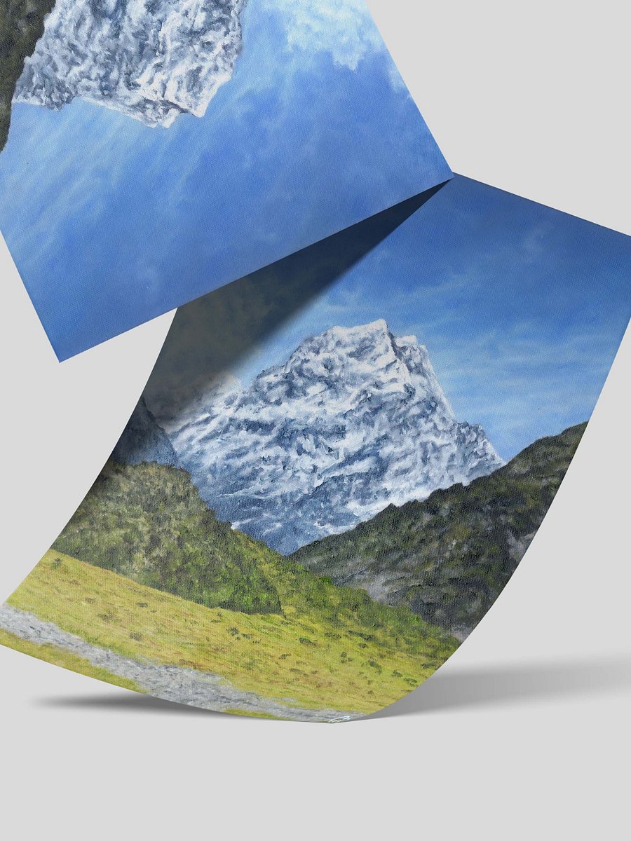 Mountain Cook in Summer Art Print product image (8)