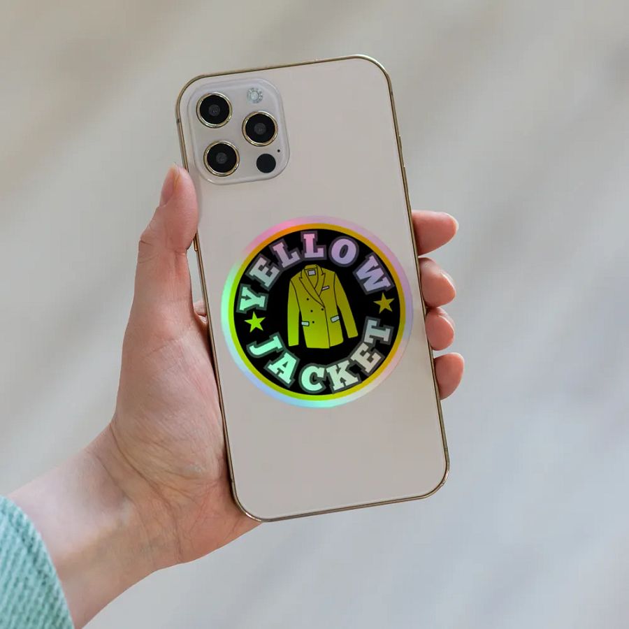 Sticker - YellowJacket Circle (HOLOGRAPH) product image (6)