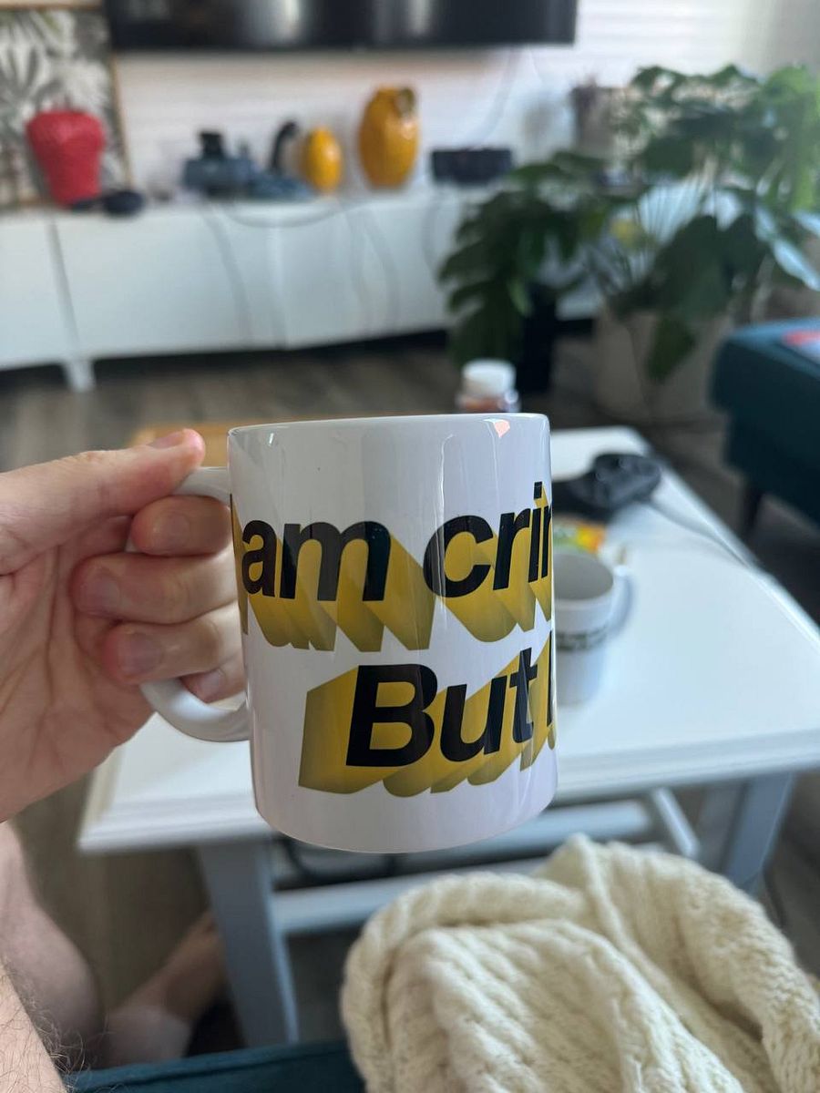 i am cringe but i am free mugs - 100% ceramic product image (1)