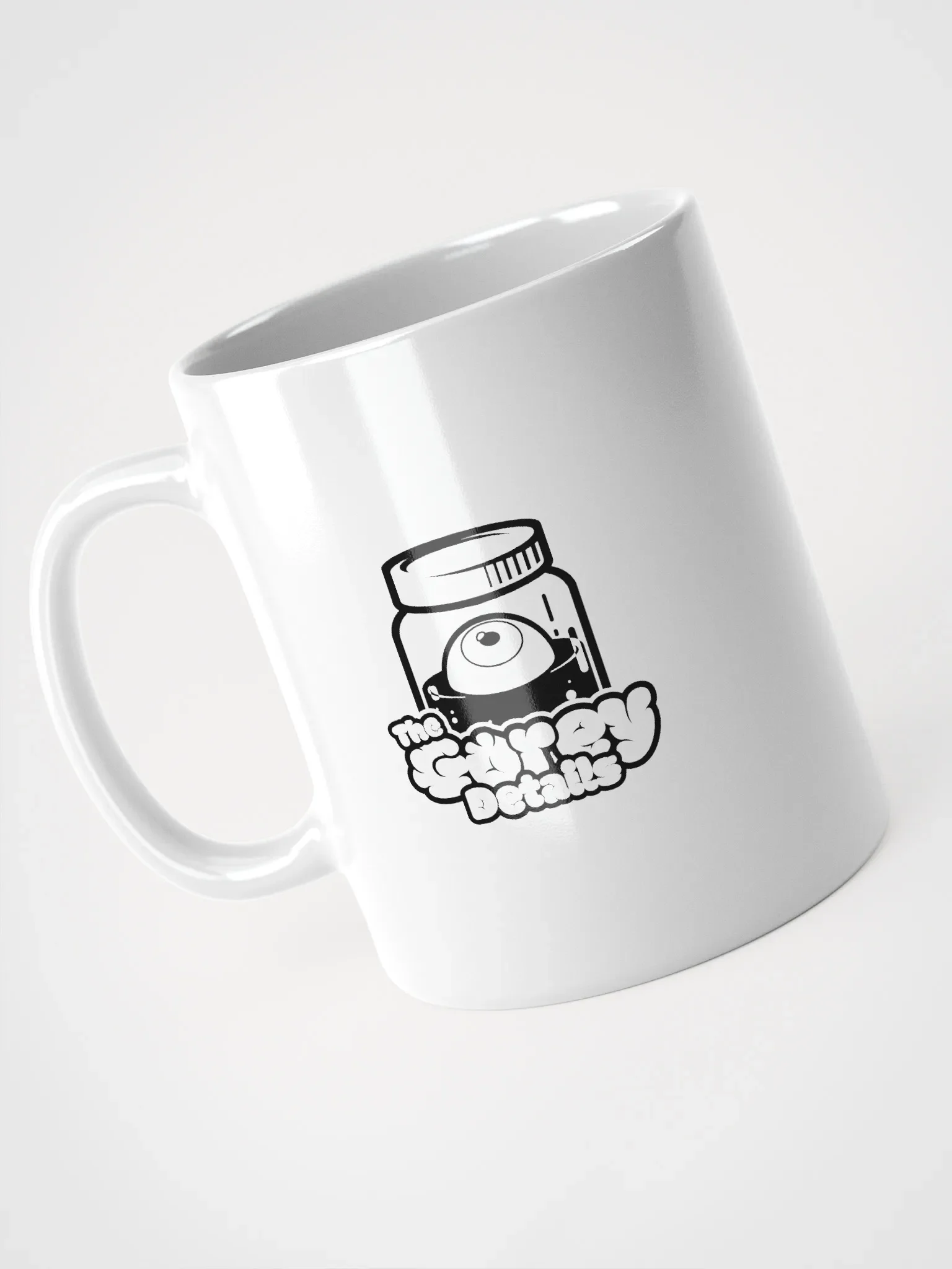 Full Logo Black - White Glossy Mug product image (1)