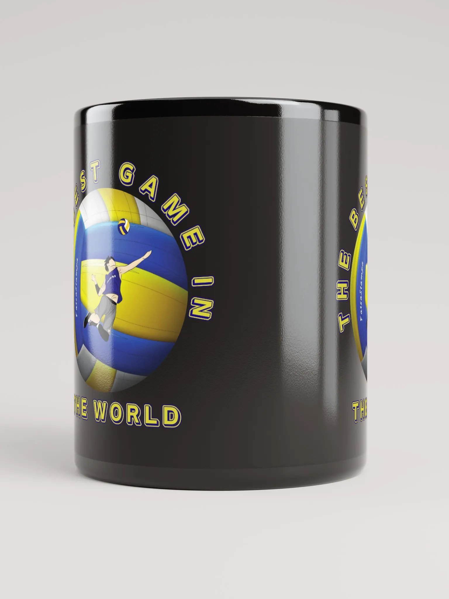 Action Volleyball Player Mug product image (9)