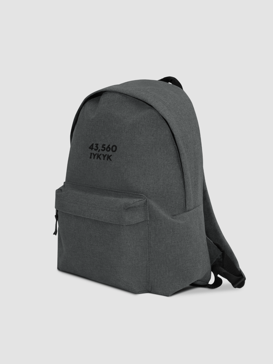 43560 IYKYK Backpack. Gray product image (4)
