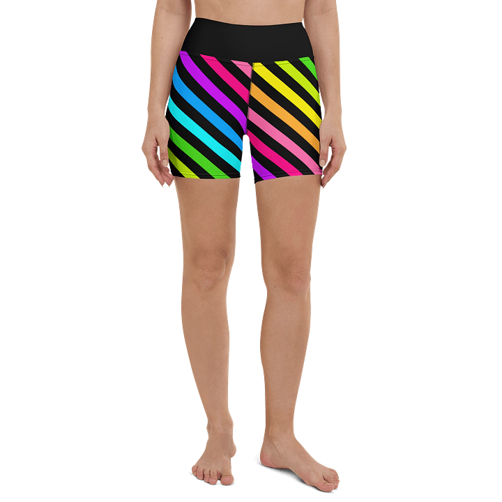 Bród Meaning Pride | Yoga Shorts in Irish / Gaeilge for PRIDE 🏳️‍🌈 product image (2)