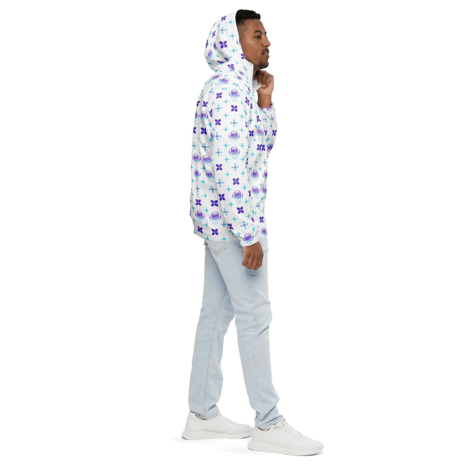 Out and About All-Over Print Unisex Windbreaker product image (5)