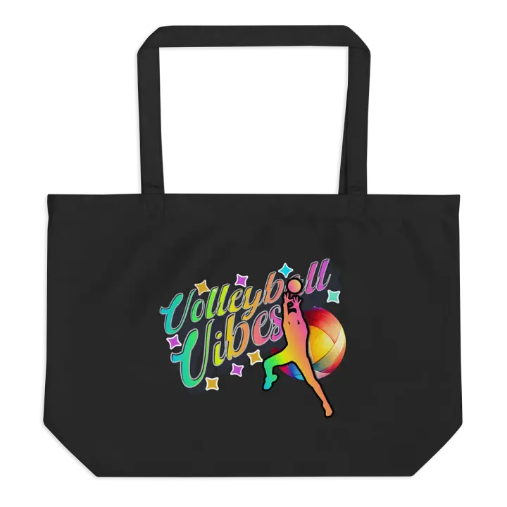 Volleyball Vibes Male Vibrant Tote product image (1)