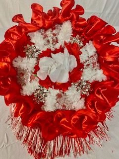 Custom Red Wedding Parasol product image (4)