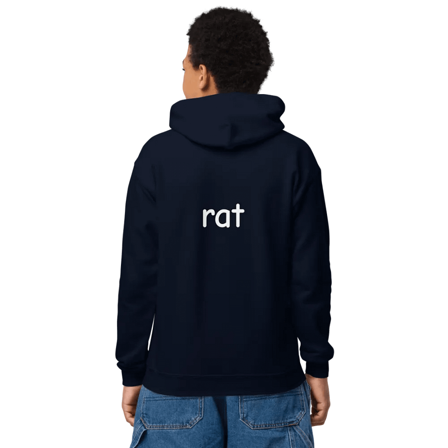 RAT rat Youth Hoodie product image (11)