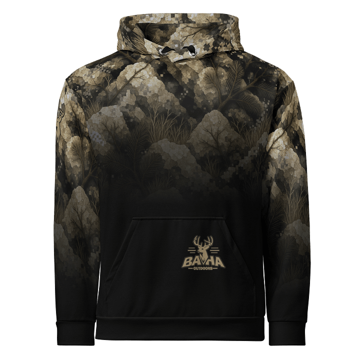 Baha Clifffade to Black hoodie product image (1)