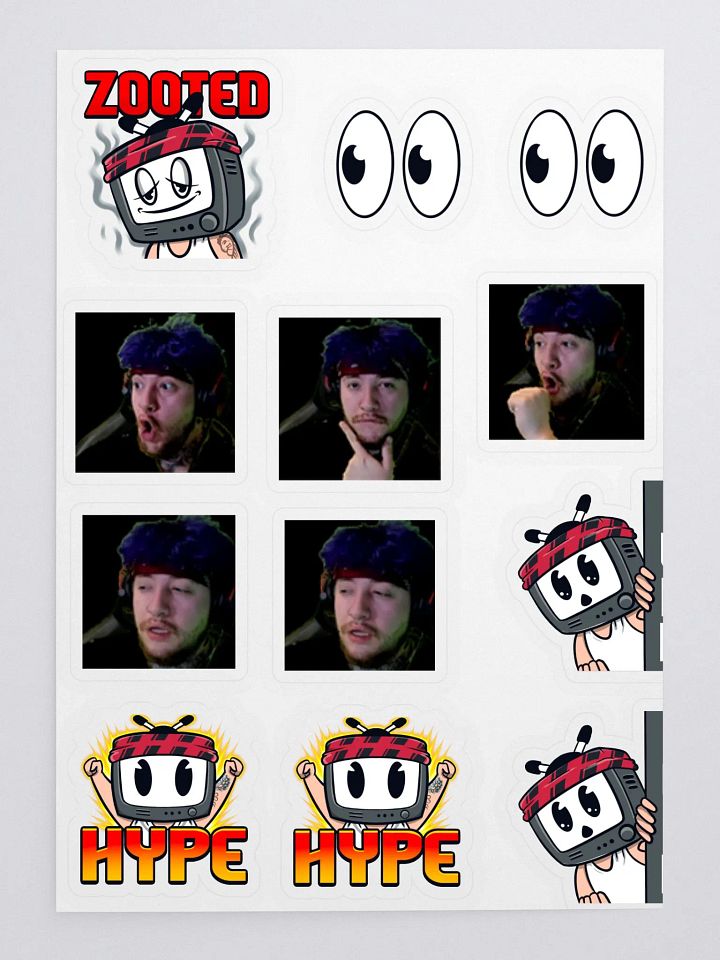 EmoteMania - sticker sheet product image (1)