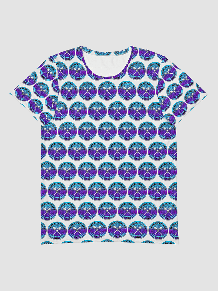 [The Cereal Bowl] All-Over Print Athletic T-Shirt AOP AOP103 . product image (1)